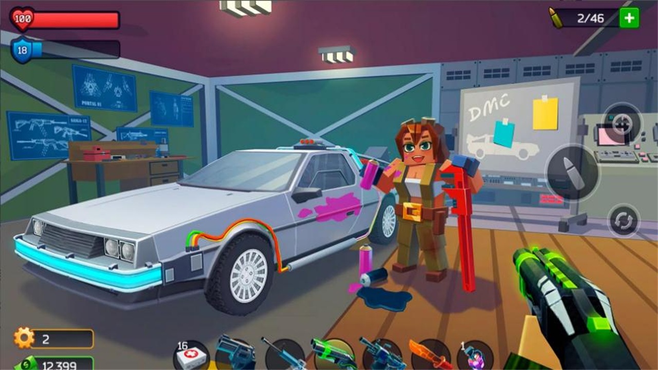 像素战斗僵尸突袭无限金币版