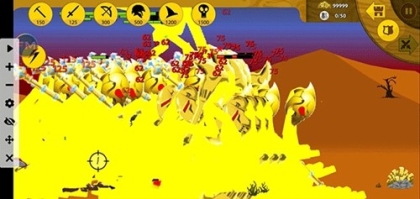 火柴人战争遗产魔改版黄金大帝新皮肤