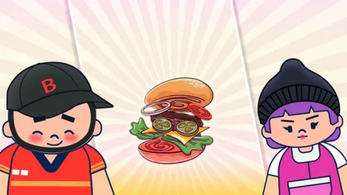 沙威玛汉堡店最新版